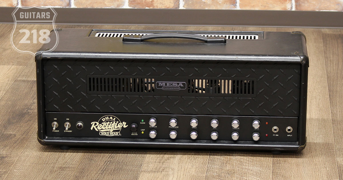 Mesa Boogie Dual Rectifier Solo Head Black Face / Black Chassis ...
